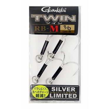 がまかつ ツイン RB-M シルバー リミテッド 特注 #1/0