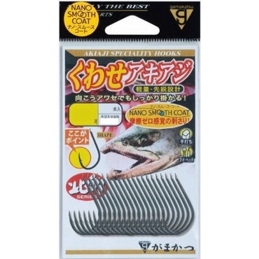 がまかつ バラ クワセアキアジ(ナノスムースコート) 18号