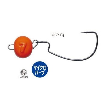 がまかつ　ジョイントノッカー　オフセット　夜光オレンジ　＃２－７ｇ　夜光オレンジ