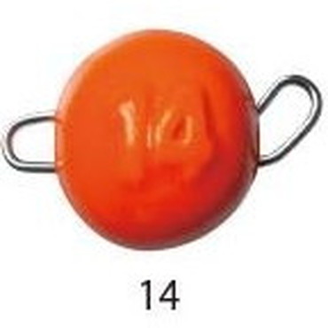 がまかつ　ジョイントノッカー　ヘッド　夜光オレンジ　１４ｇ