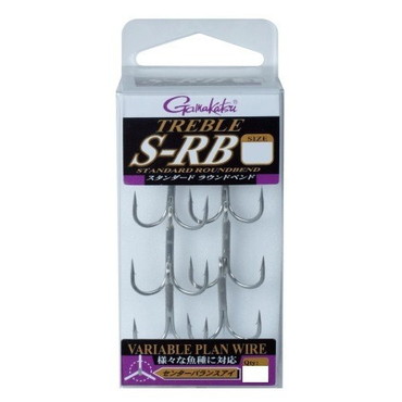 がまかつ バラ トレブルS-RB(シルバー) #12