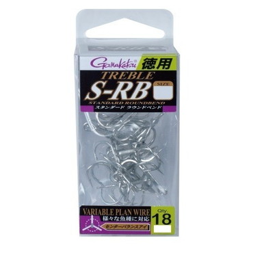 がまかつ　バラ　徳用　トレブルＳ－ＲＢ（シルバー）　＃１０
