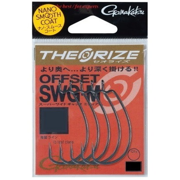 がまかつ セオライズ オフセット SWG-M(ナノスムースコート) #1
