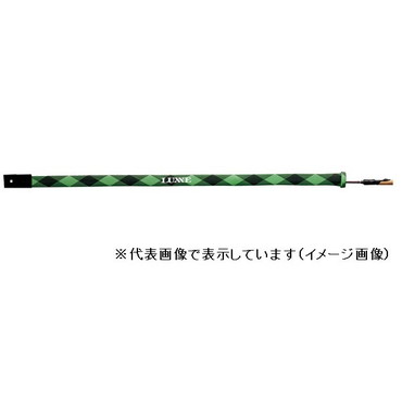 がまかつ ラグゼ ロッドソックス (ワイドタイプ) 150x6.5cm ブラックxライム