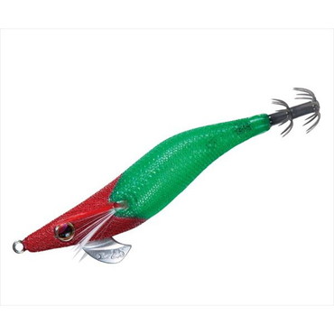 がまかつ スッテ スピードメタル エギドロッパー2.5 #1 レッドヘッド/グリーン