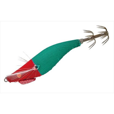 がまかつ スッテ 19-353 スピードメタル エギドロッパー Fタイプ #1 レッドヘッド/グリーン