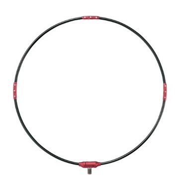 がまかつ 磯用品 GM835 がま磯 タモ枠(四折リジュラルミン) 50cm ブラックxレッド