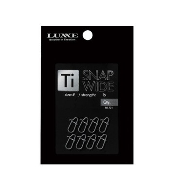 がまかつ スナップ・リング Ti スナップワイド #1.5