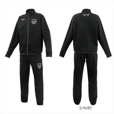 がまかつ ウェア ジャージスーツ(ワッペン) GM3781 ブラック/ブラック LL