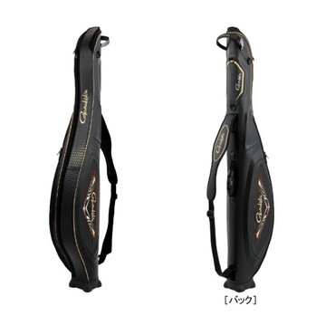 がまかつ ロッドケース 成型ハードロッドケース GC301 ブラック/レッド Gamakatsu 135cm