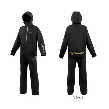 がまかつ レインウェア GM3784 Gスペック レインスーツ ブラック/ゴールド M