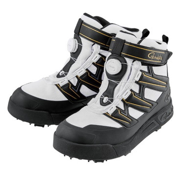 がまかつ  GM4549 Gスペック スパイクシューズ ブラック/ホワイト L