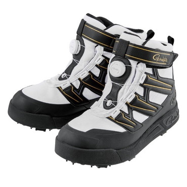 がまかつ  GM4549 Gスペック スパイクシューズ ブラック/ホワイト LL