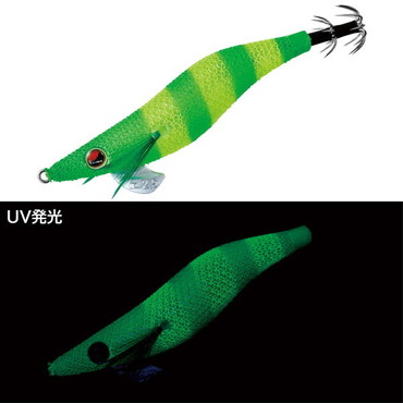 がまかつ エギ スピードメタル エギドロッパー 2.5 #46 グリーンチャートゼブラ