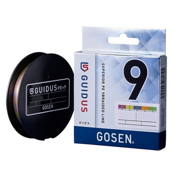 ゴーセン ライン ガイダス PEX9 マルチカラー 200m 0.8号