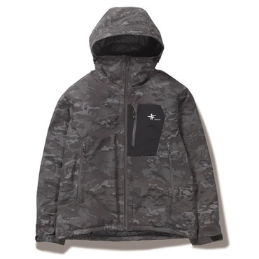 フォックスファイヤー 防寒服アウター フロストレイクジャケット ブラックカモ M