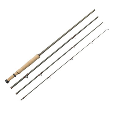 ティムコ フライロッド (TG) ユーフレックス.グラスマスター764-4 グレー