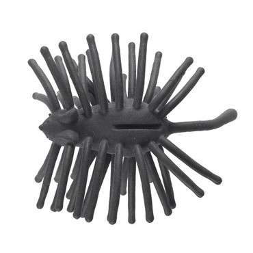 ティムコ ワーム CTハリネズミ ECO #00ソリッドブラック