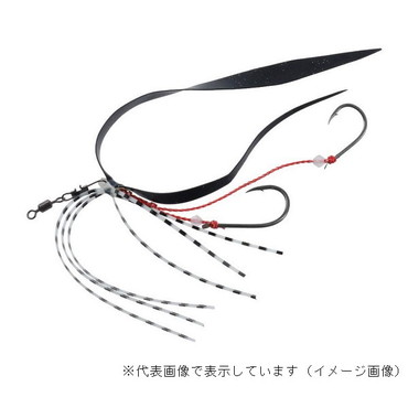 ダイワ　紅牙遊動テンヤ替針ＳＳ＋エビラバ　マジカルブラックＲ