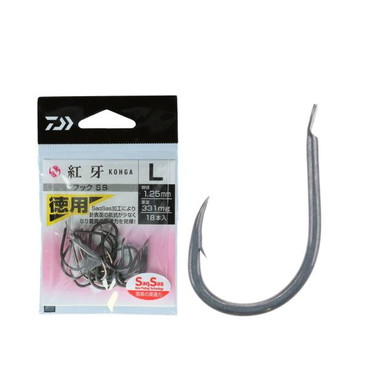 ダイワ 紅牙 フックSS(サクサス) 徳用 L