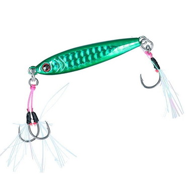ダイワ ソルティガ CVジグSLJ(スーパーライトジギング) 60g 3Dフルグリーン