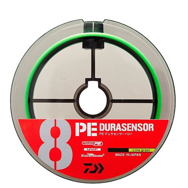 ダイワ ライン UVF PEデュラセンサー×8+Si2 LG(ライムグリーン) 1.5号 300m