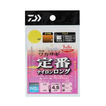 ダイワ　クリスティア　快適ワカサギＳＳ 定番ナイロンロング　マルチ７本－０．５号