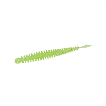 ダイワ ワーム 月下美人 アジングビーム バチコンカスタム ストロング 2.3インチ チャートドットグロー