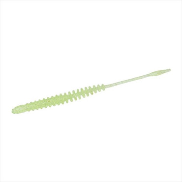 ダイワ ワーム 月下美人 アジングビーム バチコンカスタム 3インチ チャートドットグロー