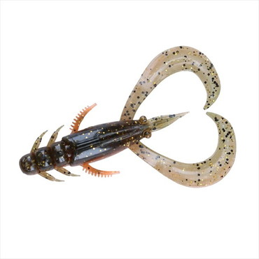 ダイワ ワーム シルバーウルフ アーバンクローラー 2.5インチ グリパンオレンジ