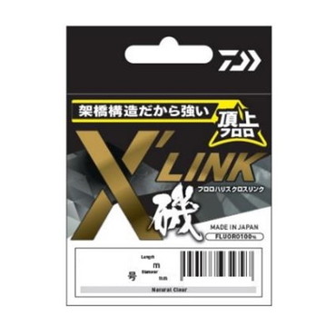 ダイワ ハリス フロロハリス X'LINK ナチュラルクリア 1.75号-50m
