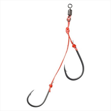 ダイワ テンヤ 紅牙遊動テンヤ替え針 SS+ ショート