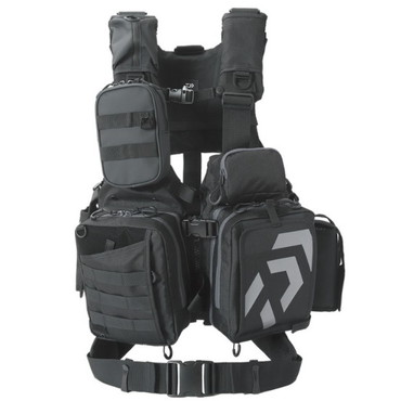 ダイワ ライフジャケット DF-6122 ベンチクールゲームベストV ジェットブラック フリーサイズ