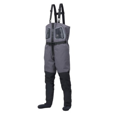 ダイワ ウェーダー SW-4052BS-T タイトフィットソルトブレスストッキングジップウェーダー ブラック M