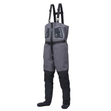 ダイワ ウェーダー SW-4052BS-T タイトフィットソルトブレスストッキングジップウェーダー ブラック LL