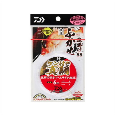 ダイワ 仕掛け 快適ふかせ仕掛けSS 真鯛･青物 2本針1セット 9-4 6m