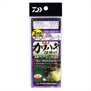 ダイワ 仕掛け 快適カワハギ仕掛3本ベーシック SS パワースピード 7.0