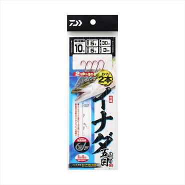 ダイワ 仕掛け 快適イナダ五目SS 2本 針10 ハリス5号 全長3m
