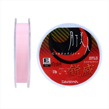 ダイワ ライン 月下美人 TYPE-E(エステル) 鋭感 200M 白桃 2LB