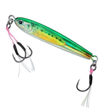 ダイワ TGベイト SLJ 60g フラッシュグリーンゴールドリアルマイワシ (メタルジグ)