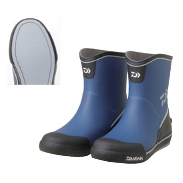 ダイワ DB-2412 ショートネオデッキブーツ ネイビー LL(27.0-28.0cm)