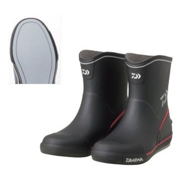 ダイワ DB-2412 ショートネオデッキブーツ ブラック 3L(27.0-28.0cm)