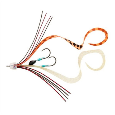 ダイワ タイラバ 鯛ラバ 紅牙ユニットβ SS 大鯛チューン チェッカーズオレンジ+ゴールドラメ