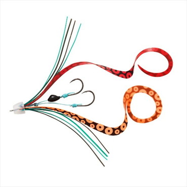 ダイワ タイラバ 鯛ラバ 紅牙ユニットβ SS 大鯛チューン 蛸足紅牙レッド+オレンジ