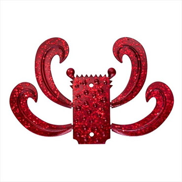 ダイワ 仕掛け 快適 タコノ抱き蟹カーリー レッドラメ