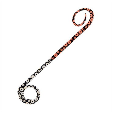 ダイワ タイラバ 鯛ラバ 紅牙シリコンネクタイ ツインカーリーR たこ足ケイムラオレンジラメ+たこ足グローラメ