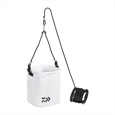 ダイワ バケツ 水くみバッカン S19(K)ホワイト