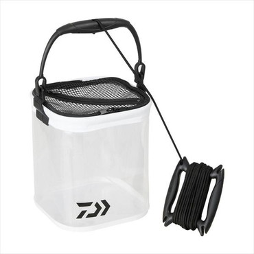 ダイワ バケツ 活かし水くみ M21CM(J) クリアホワイト