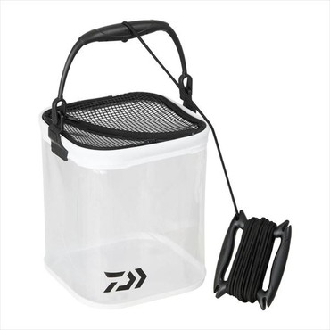 ダイワ バケツ 活かし水くみ M23CM(J) クリアホワイト