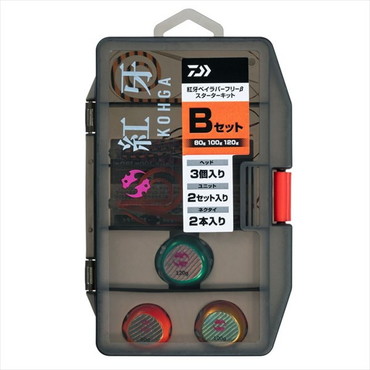 ダイワ タイラバ 鯛ラバ 紅牙ベイラバーフリー βスターターキット 80g･100g･120g Bセット